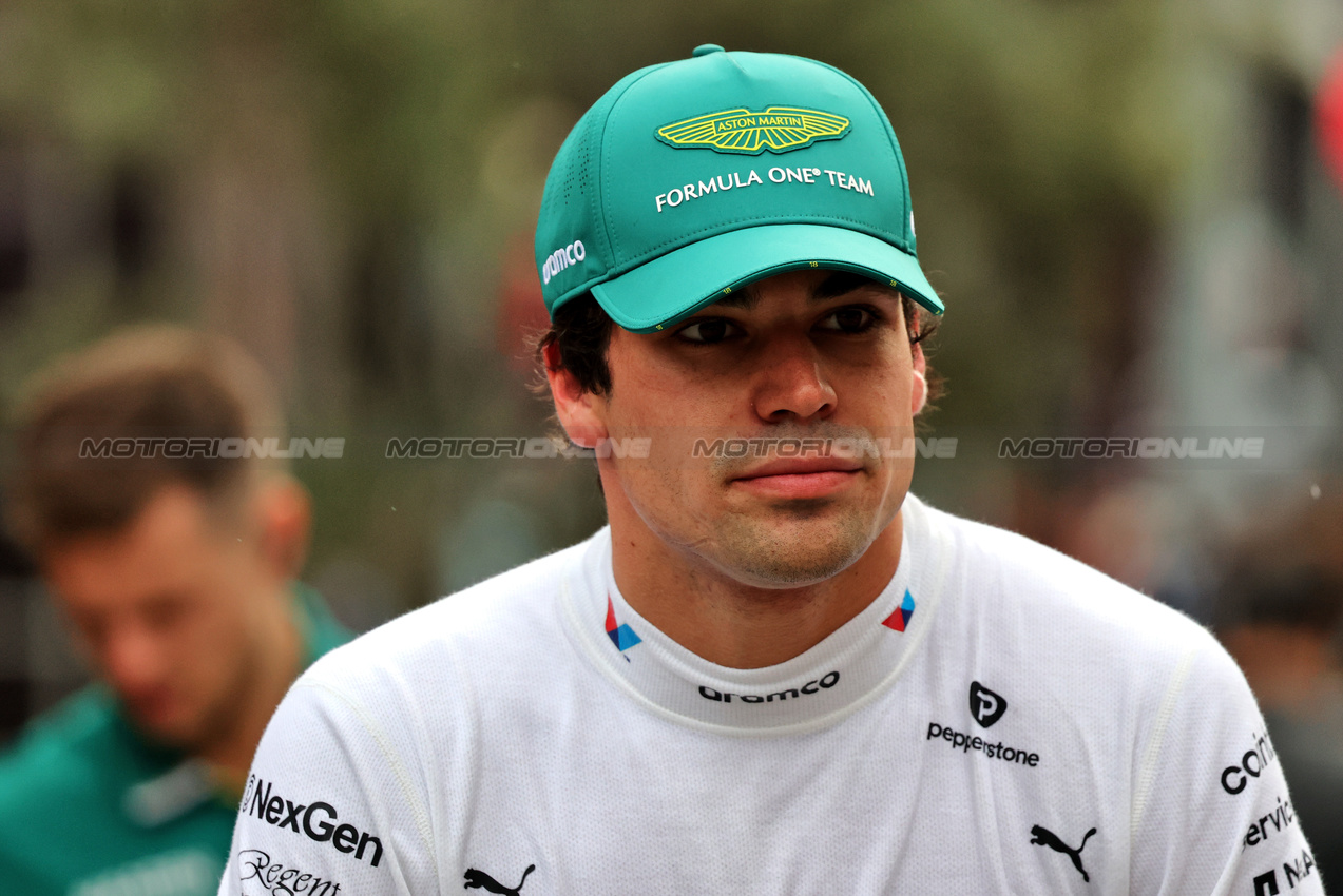 GP AZERBAIJAN, Lance Stroll (CDN) Aston Martin F1 Team.

20.09.2025. Formula 1 World Championship, Rd 17, Azerbaijan Grand Prix, Baku Street Circuit, Azerbaijan, Qualifiche Day.

- www.xpbimages.com, EMail: requests@xpbimages.com © Copyright: Charniaux / XPB Images