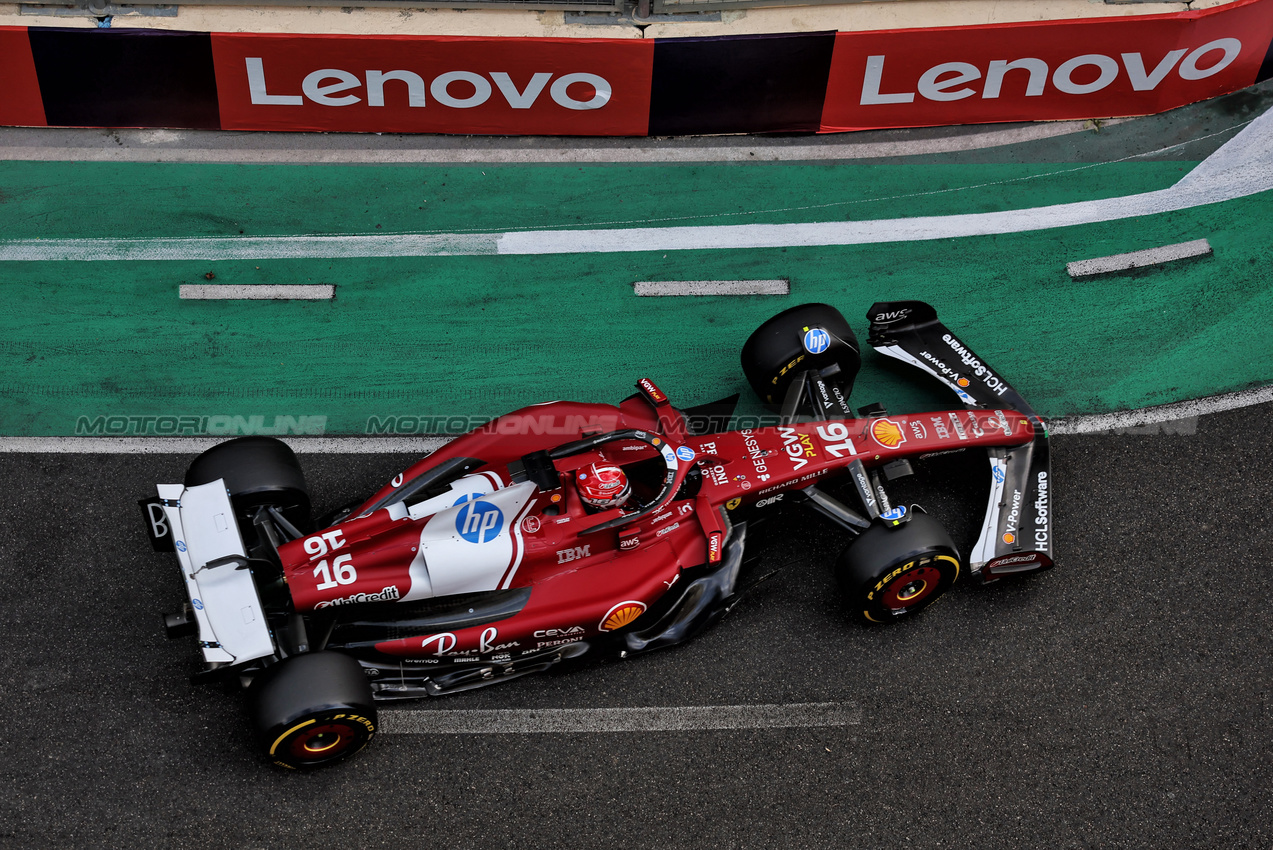 GP AZERBAIJAN, Charles Leclerc (MON) Ferrari SF-25.

20.09.2025. Formula 1 World Championship, Rd 17, Azerbaijan Grand Prix, Baku Street Circuit, Azerbaijan, Qualifiche Day.

 - www.xpbimages.com, EMail: requests@xpbimages.com © Copyright: Rew / XPB Images