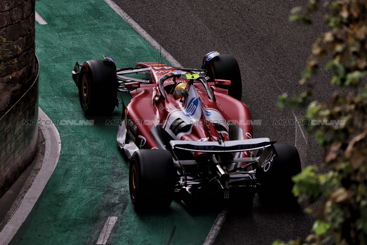 GP AZERBAIJAN, Lewis Hamilton (GBR) Ferrari SF-25.

20.09.2025. Formula 1 World Championship, Rd 17, Azerbaijan Grand Prix, Baku Street Circuit, Azerbaijan, Qualifiche Day.

 - www.xpbimages.com, EMail: requests@xpbimages.com © Copyright: Rew / XPB Images