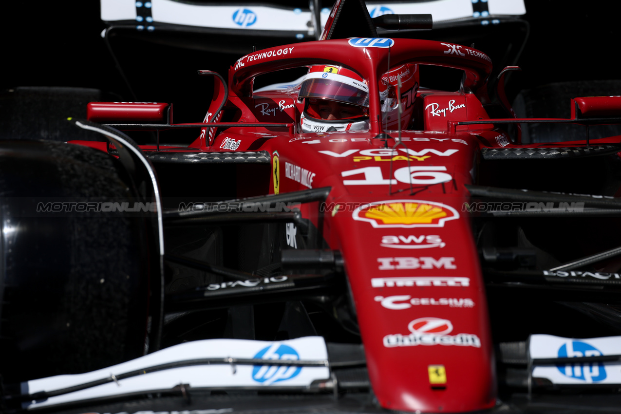 GP AZERBAIJAN, Charles Leclerc (MON) Ferrari SF-25.

20.09.2025. Formula 1 World Championship, Rd 17, Azerbaijan Grand Prix, Baku Street Circuit, Azerbaijan, Qualifiche Day.

 - www.xpbimages.com, EMail: requests@xpbimages.com © Copyright: Coates / XPB Images