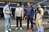 GP AZERBAIJAN, (L to R): Chris Medland (GBR) F1 Presenter; James Hinchcliffe (CDN) F1 Digital Presenter; James Vowles (GBR) Atlassian Williams Racing Team Principal e Laura Winter (GBR) F1 Presenter.

20.09.2025. Formula 1 World Championship, Rd 17, Azerbaijan Grand Prix, Baku Street Circuit, Azerbaijan, Qualifiche Day.

- www.xpbimages.com, EMail: requests@xpbimages.com © Copyright: Bearne / XPB Images