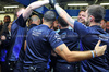 GP AZERBAIJAN, Atlassian Williams Racing celebrate second position for Carlos Sainz (ESP) Atlassian Williams Racing in qualifying.

20.09.2025. Formula 1 World Championship, Rd 17, Azerbaijan Grand Prix, Baku Street Circuit, Azerbaijan, Qualifiche Day.

- www.xpbimages.com, EMail: requests@xpbimages.com © Copyright: Bearne / XPB Images
