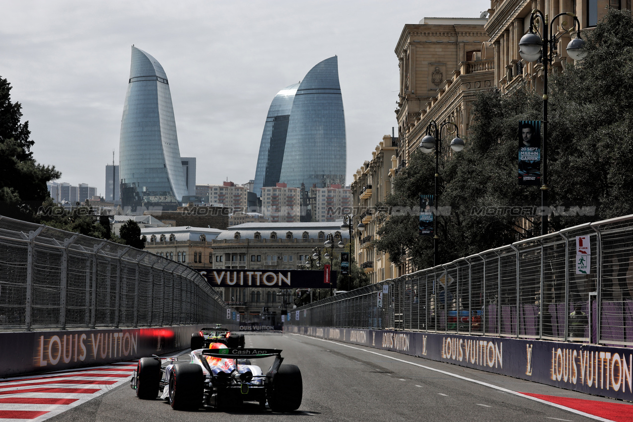 GP AZERBAIJAN, Liam Lawson (NZL) Racing Bulls VCARB 02.

19.09.2025. Formula 1 World Championship, Rd 17, Azerbaijan Grand Prix, Baku Street Circuit, Azerbaijan, Practice Day.

- www.xpbimages.com, EMail: requests@xpbimages.com © Copyright: Charniaux / XPB Images