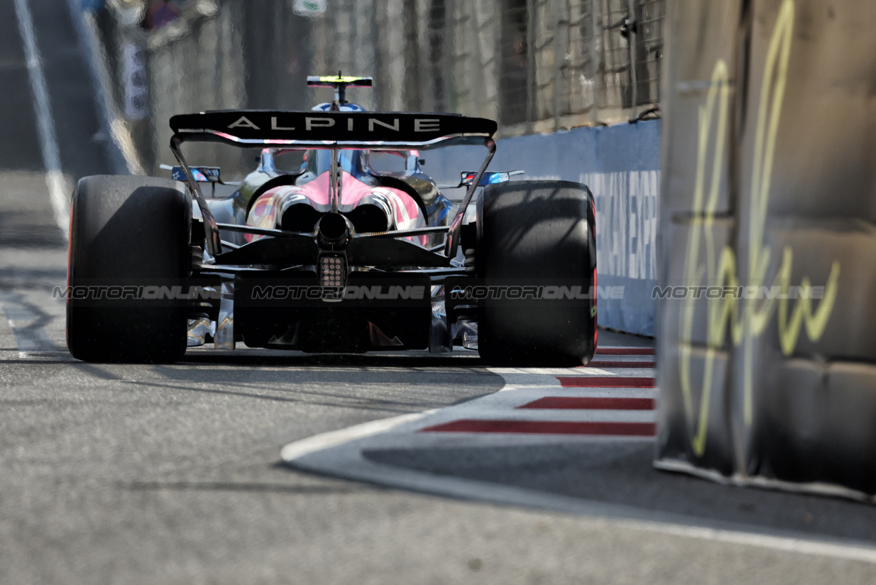 GP AZERBAIJAN, Franco Colapinto (ARG) Alpine F1 Team A525.

19.09.2025. Formula 1 World Championship, Rd 17, Azerbaijan Grand Prix, Baku Street Circuit, Azerbaijan, Practice Day.

- www.xpbimages.com, EMail: requests@xpbimages.com © Copyright: Bearne / XPB Images