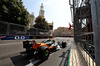 GP AZERBAIJAN, Lando Norris (GBR) McLaren MCL39 passes a red flag in the first practice session.

19.09.2025. Formula 1 World Championship, Rd 17, Azerbaijan Grand Prix, Baku Street Circuit, Azerbaijan, Practice Day.

- www.xpbimages.com, EMail: requests@xpbimages.com © Copyright: Bearne / XPB Images