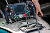 GP AZERBAIJAN, Mercedes AMG F1 W16 steering wheel.

19.09.2025. Formula 1 World Championship, Rd 17, Azerbaijan Grand Prix, Baku Street Circuit, Azerbaijan, Practice Day.

- www.xpbimages.com, EMail: requests@xpbimages.com © Copyright: Batchelor / XPB Images