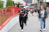 GP AZERBAIJAN, Max Verstappen (NLD), Red Bull Racing e Joss Verstappen (NL)
19.09.2025. Formula 1 World Championship, Rd 17, Azerbaijan Grand Prix, Baku Street Circuit, Azerbaijan, Practice Day.
- www.xpbimages.com, EMail: requests@xpbimages.com © Copyright: Charniaux / XPB Images