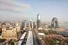 GP AZERBAIJAN, Isack Hadjar (FRA) Racing Bulls VCARB 02 e Franco Colapinto (ARG) Alpine F1 Team A525.

19.09.2025. Formula 1 World Championship, Rd 17, Azerbaijan Grand Prix, Baku Street Circuit, Azerbaijan, Practice Day.

- www.xpbimages.com, EMail: requests@xpbimages.com © Copyright: Bearne / XPB Images