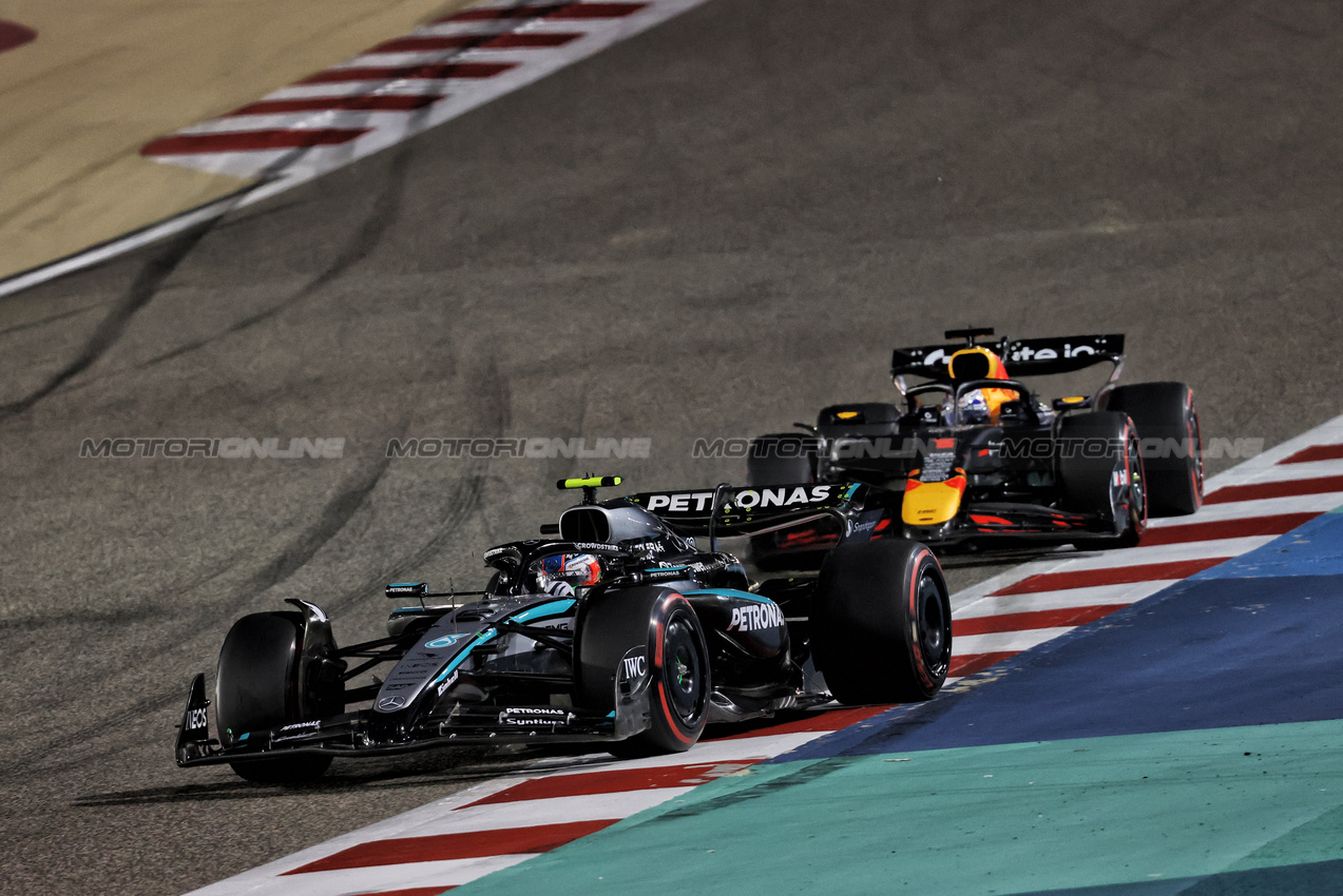 GP BAHRAIN, Andrea Kimi Antonelli (ITA) Mercedes AMG F1 W16.

13.04.2025. Formula 1 World Championship, Rd 4, Bahrain Grand Prix, Sakhir, Bahrain, Gara Day.

- www.xpbimages.com, EMail: requests@xpbimages.com © Copyright: Charniaux / XPB Images