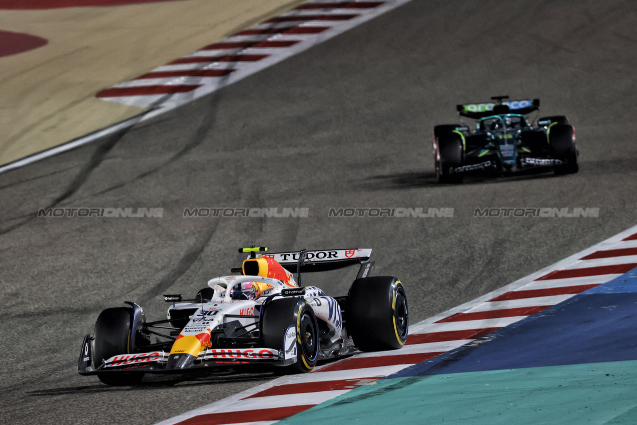 GP BAHRAIN, Liam Lawson (NZL) Racing Bulls VCARB 02.

13.04.2025. Formula 1 World Championship, Rd 4, Bahrain Grand Prix, Sakhir, Bahrain, Gara Day.

- www.xpbimages.com, EMail: requests@xpbimages.com © Copyright: Charniaux / XPB Images