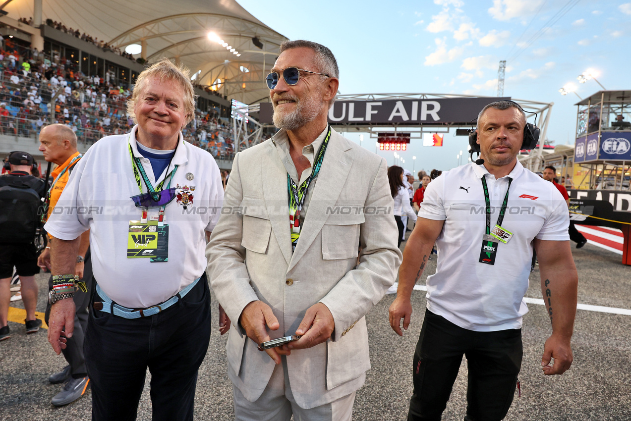 GP BAHRAIN, griglia guests.

13.04.2025. Formula 1 World Championship, Rd 4, Bahrain Grand Prix, Sakhir, Bahrain, Gara Day.

- www.xpbimages.com, EMail: requests@xpbimages.com © Copyright: Moy / XPB Images