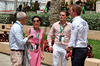 GP BAHRAIN, Derek Chang (USA) Liberty Media President e CEO with James Matthews (GBR) Eden Rock Group CEO - Atlassian Williams Racing Board Member.

13.04.2025. Formula 1 World Championship, Rd 4, Bahrain Grand Prix, Sakhir, Bahrain, Gara Day.

- www.xpbimages.com, EMail: requests@xpbimages.com © Copyright: Moy / XPB Images