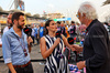 GP BAHRAIN, (L to R): Chris Medland (GBR) Journalist; Laura Winter (GBR) F1 Presenter; e Flavio Briatore (ITA) Alpine F1 Team Executive Advisor, on the grid.

13.04.2025. Formula 1 World Championship, Rd 4, Bahrain Grand Prix, Sakhir, Bahrain, Gara Day.

- www.xpbimages.com, EMail: requests@xpbimages.com © Copyright: Batchelor / XPB Images