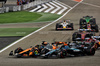 GP BAHRAIN, (L to R): Oscar Piastri (AUS) McLaren MCL39 e George Russell (GBR) Mercedes AMG F1 W16 battle for the lead at the partenza of the race.

13.04.2025. Formula 1 World Championship, Rd 4, Bahrain Grand Prix, Sakhir, Bahrain, Gara Day.

- www.xpbimages.com, EMail: requests@xpbimages.com © Copyright: Batchelor / XPB Images