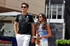 GP BAHRAIN, (L to R): George Russell (GBR) Mercedes AMG F1 with Domenica Carmen Montero Mundt.

13.04.2025. Formula 1 World Championship, Rd 4, Bahrain Grand Prix, Sakhir, Bahrain, Gara Day.

- www.xpbimages.com, EMail: requests@xpbimages.com © Copyright: Moy / XPB Images