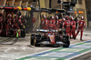 GP BAHRAIN, Charles Leclerc (MON) Ferrari SF-25 makes a pit stop.

13.04.2025. Formula 1 World Championship, Rd 4, Bahrain Grand Prix, Sakhir, Bahrain, Gara Day.

- www.xpbimages.com, EMail: requests@xpbimages.com © Copyright: Bearne / XPB Images
