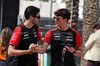 GP BAHRAIN, (L to R): Esteban Ocon (FRA) Haas F1 Team with team mate Oliver Bearman (GBR) Haas F1 Team.

13.04.2025. Formula 1 World Championship, Rd 4, Bahrain Grand Prix, Sakhir, Bahrain, Gara Day.

- www.xpbimages.com, EMail: requests@xpbimages.com © Copyright: Moy / XPB Images
