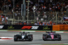 GP BAHRAIN, Andrea Kimi Antonelli (ITA) Mercedes AMG F1 W16 e Pierre Gasly (FRA) Alpine F1 Team A525 battle for position.

13.04.2025. Formula 1 World Championship, Rd 4, Bahrain Grand Prix, Sakhir, Bahrain, Gara Day.

- www.xpbimages.com, EMail: requests@xpbimages.com © Copyright: Batchelor / XPB Images