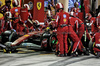 GP BAHRAIN, Lewis Hamilton (GBR) Ferrari SF-25 makes a pit stop.

13.04.2025. Formula 1 World Championship, Rd 4, Bahrain Grand Prix, Sakhir, Bahrain, Gara Day.

- www.xpbimages.com, EMail: requests@xpbimages.com © Copyright: Bearne / XPB Images