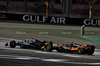 GP BAHRAIN, George Russell (GBR) Mercedes AMG F1 W16 e Lando Norris (GBR) McLaren MCL39 battle for second position at the end of the race.

13.04.2025. Formula 1 World Championship, Rd 4, Bahrain Grand Prix, Sakhir, Bahrain, Gara Day.

- www.xpbimages.com, EMail: requests@xpbimages.com © Copyright: Moy / XPB Images