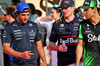 GP BAHRAIN, (L to R): Carlos Sainz (ESP) Atlassian Williams Racing with Max Verstappen (NLD) Red Bull Racing e Gabriel Bortoleto (BRA) Sauber on the drivers' parade.

13.04.2025. Formula 1 World Championship, Rd 4, Bahrain Grand Prix, Sakhir, Bahrain, Gara Day.

- www.xpbimages.com, EMail: requests@xpbimages.com © Copyright: Batchelor / XPB Images