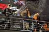 GP BAHRAIN, George Russell (GBR) Mercedes AMG F1 celebrates his second position on the podium.

13.04.2025. Formula 1 World Championship, Rd 4, Bahrain Grand Prix, Sakhir, Bahrain, Gara Day.

- www.xpbimages.com, EMail: requests@xpbimages.com © Copyright: Moy / XPB Images