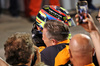 GP BAHRAIN, Gara winner Oscar Piastri (AUS) McLaren celebrates in parc ferme with Zak Brown (USA) McLaren Executive Director.

13.04.2025. Formula 1 World Championship, Rd 4, Bahrain Grand Prix, Sakhir, Bahrain, Gara Day.

- www.xpbimages.com, EMail: requests@xpbimages.com © Copyright: Bearne / XPB Images