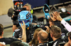 GP BAHRAIN, George Russell (GBR) Mercedes AMG F1 celebrates his second position in parc ferme.

13.04.2025. Formula 1 World Championship, Rd 4, Bahrain Grand Prix, Sakhir, Bahrain, Gara Day.

- www.xpbimages.com, EMail: requests@xpbimages.com © Copyright: Bearne / XPB Images