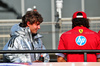 GP BAHRAIN, (L to R): Andrea Kimi Antonelli (ITA) Mercedes AMG F1 e Lewis Hamilton (GBR) Ferrari on the drivers' parade.

13.04.2025. Formula 1 World Championship, Rd 4, Bahrain Grand Prix, Sakhir, Bahrain, Gara Day.

- www.xpbimages.com, EMail: requests@xpbimages.com © Copyright: Batchelor / XPB Images
