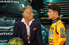 GP BAHRAIN, (L to R): Luca di Montezemolo (ITA) with Lando Norris (GBR) McLaren in parc ferme.

13.04.2025. Formula 1 World Championship, Rd 4, Bahrain Grand Prix, Sakhir, Bahrain, Gara Day.

- www.xpbimages.com, EMail: requests@xpbimages.com © Copyright: Bearne / XPB Images