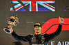 GP BAHRAIN, George Russell (GBR) Mercedes AMG F1 celebrates his second position on the podium.

13.04.2025. Formula 1 World Championship, Rd 4, Bahrain Grand Prix, Sakhir, Bahrain, Gara Day.

- www.xpbimages.com, EMail: requests@xpbimages.com © Copyright: Bearne / XPB Images