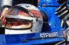 GP BAHRAIN, Jackie Stewart (GBR) in his 1973 Tyrrell 006, wearing a helmet signed by all the living F1 World Champions.

13.04.2025. Formula 1 World Championship, Rd 4, Bahrain Grand Prix, Sakhir, Bahrain, Gara Day.

- www.xpbimages.com, EMail: requests@xpbimages.com © Copyright: Moy / XPB Images