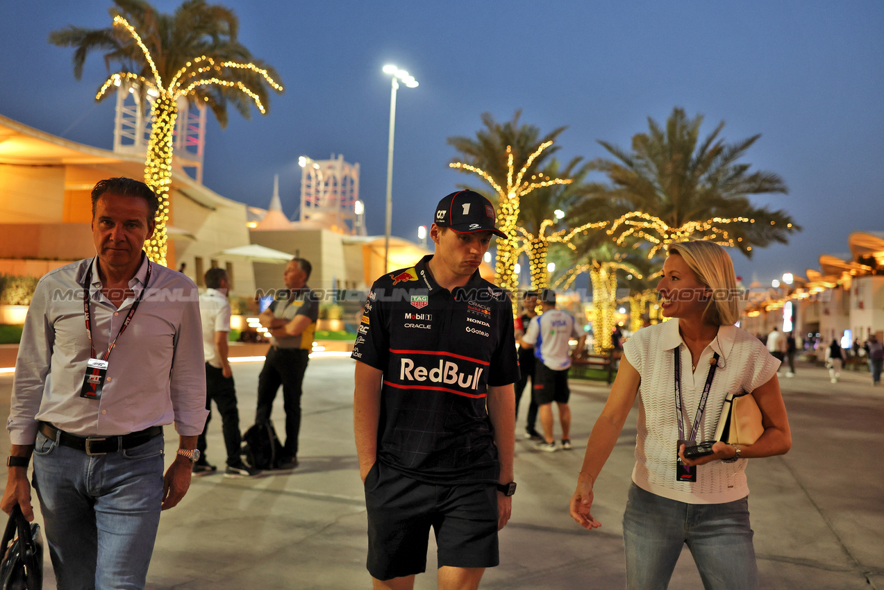 GP BAHRAIN, Max Verstappen (NLD) Red Bull Racing.

10.04.2025. Formula 1 World Championship, Rd 4, Bahrain Grand Prix, Sakhir, Bahrain, Preparation Day.

- www.xpbimages.com, EMail: requests@xpbimages.com © Copyright: Bearne / XPB Images