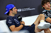 GP BAHRAIN, Carlos Sainz (ESP) Atlassian Williams Racing in the FIA Press Conference.

10.04.2025. Formula 1 World Championship, Rd 4, Bahrain Grand Prix, Sakhir, Bahrain, Preparation Day.

- www.xpbimages.com, EMail: requests@xpbimages.com © Copyright: Bearne / XPB Images