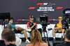 GP BAHRAIN, (L to R): Lance Stroll (CDN) Aston Martin F1 Team; Esteban Ocon (FRA) Haas F1 Team; e Oscar Piastri (AUS) McLaren, in the FIA Press Conference.

10.04.2025. Formula 1 World Championship, Rd 4, Bahrain Grand Prix, Sakhir, Bahrain, Preparation Day.

- www.xpbimages.com, EMail: requests@xpbimages.com © Copyright: Bearne / XPB Images