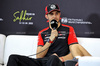 GP BAHRAIN, Esteban Ocon (FRA) Haas F1 Team in the FIA Press Conference.

10.04.2025. Formula 1 World Championship, Rd 4, Bahrain Grand Prix, Sakhir, Bahrain, Preparation Day.

- www.xpbimages.com, EMail: requests@xpbimages.com © Copyright: Bearne / XPB Images