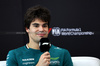 GP BAHRAIN, Lance Stroll (CDN) Aston Martin F1 Team in the FIA Press Conference.

10.04.2025. Formula 1 World Championship, Rd 4, Bahrain Grand Prix, Sakhir, Bahrain, Preparation Day.

- www.xpbimages.com, EMail: requests@xpbimages.com © Copyright: Bearne / XPB Images