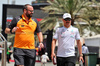 GP BAHRAIN, Valtteri Bottas (FIN) Mercedes AMG F1 Reserve Driver (Right).

10.04.2025. Formula 1 World Championship, Rd 4, Bahrain Grand Prix, Sakhir, Bahrain, Preparation Day.

- www.xpbimages.com, EMail: requests@xpbimages.com © Copyright: Moy / XPB Images