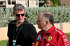 GP BAHRAIN, (L to R): Graeme Lowdon (GBR) Cadillac Formula 1 Team, Team Principal with Frederic Vasseur (FRA) Ferrari Team Principal.

10.04.2025. Formula 1 World Championship, Rd 4, Bahrain Grand Prix, Sakhir, Bahrain, Preparation Day.

 - www.xpbimages.com, EMail: requests@xpbimages.com © Copyright: Coates / XPB Images