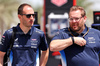 GP BAHRAIN, (L to R): Oliver Oakes (GBR) Alpine F1 Team Team Principal with Dave Greenwood (GBR) Alpine F1 Team Racing Director.

10.04.2025. Formula 1 World Championship, Rd 4, Bahrain Grand Prix, Sakhir, Bahrain, Preparation Day.

- www.xpbimages.com, EMail: requests@xpbimages.com © Copyright: Bearne / XPB Images