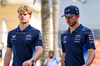 GP BAHRAIN, (L to R): Paul Aron (EST) Alpine F1 Team Reserve Driver with Pierre Gasly (FRA) Alpine F1 Team.

10.04.2025. Formula 1 World Championship, Rd 4, Bahrain Grand Prix, Sakhir, Bahrain, Preparation Day.

- www.xpbimages.com, EMail: requests@xpbimages.com © Copyright: Batchelor / XPB Images