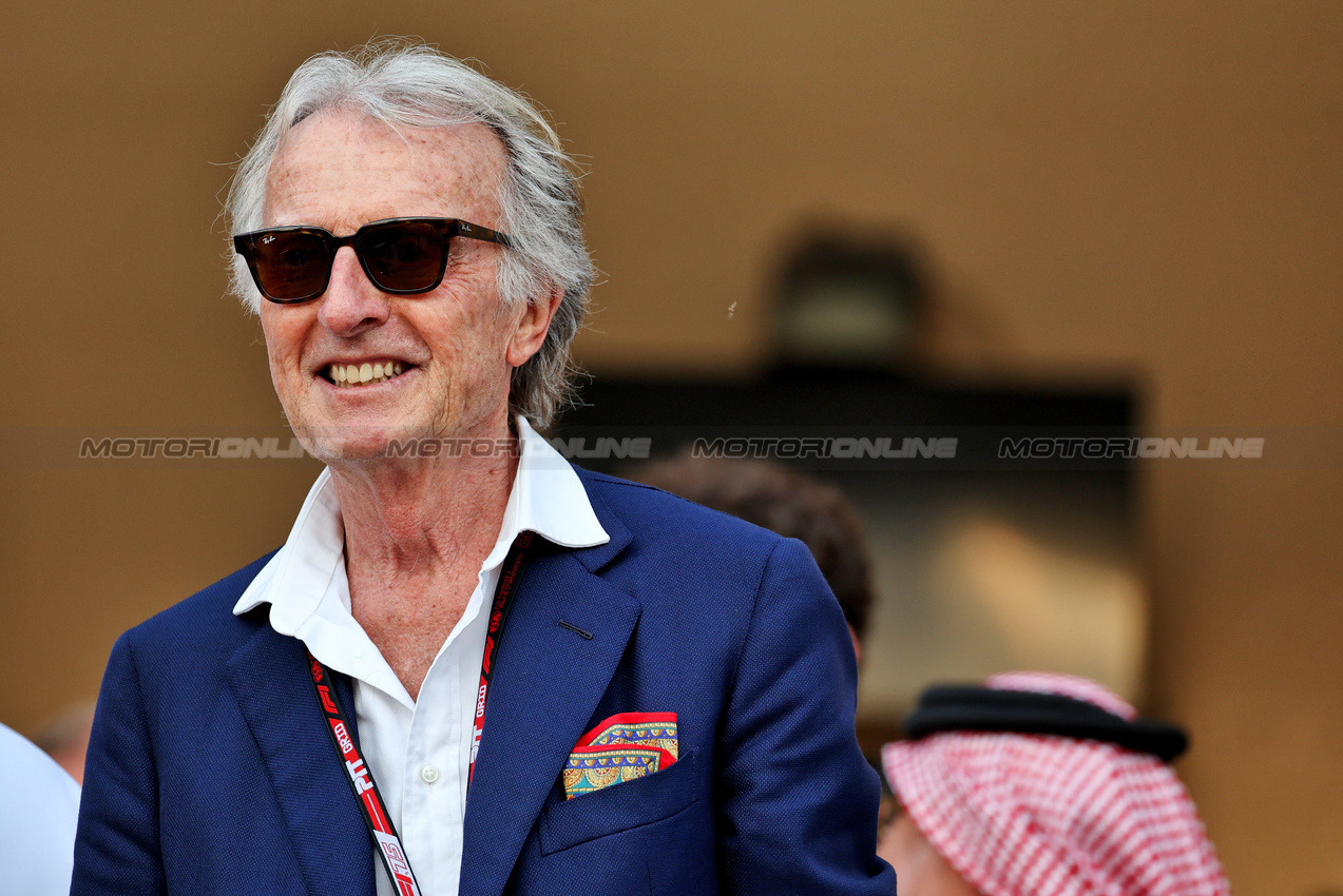 GP BAHRAIN, Luca di Montezemolo (ITA).

12.04.2025. Formula 1 World Championship, Rd 4, Bahrain Grand Prix, Sakhir, Bahrain, Qualifiche Day.

- www.xpbimages.com, EMail: requests@xpbimages.com © Copyright: Moy / XPB Images