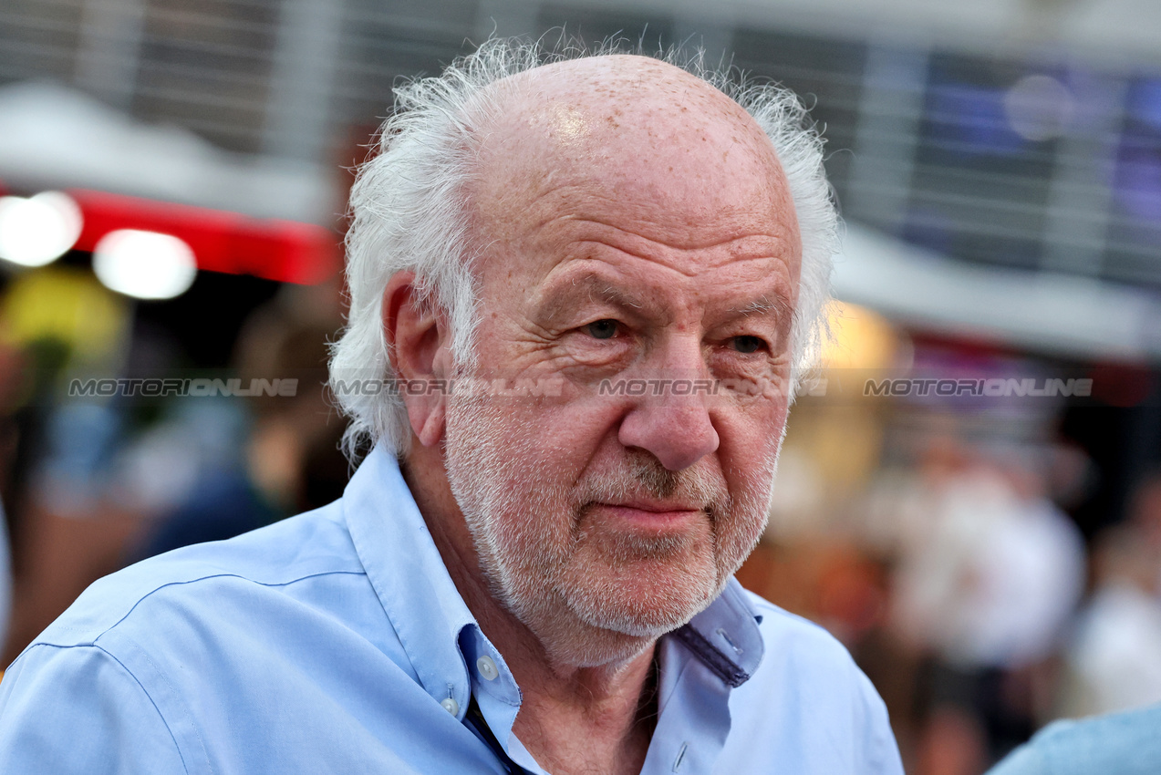 GP BAHRAIN, David Richards (GBR) Prodrive Chairman.

12.04.2025. Formula 1 World Championship, Rd 4, Bahrain Grand Prix, Sakhir, Bahrain, Qualifiche Day.

- www.xpbimages.com, EMail: requests@xpbimages.com © Copyright: Moy / XPB Images