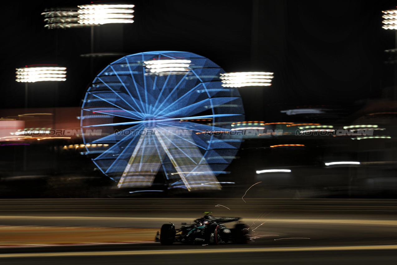 GP BAHRAIN, Andrea Kimi Antonelli (ITA) Mercedes AMG F1 W16.

12.04.2025. Formula 1 World Championship, Rd 4, Bahrain Grand Prix, Sakhir, Bahrain, Qualifiche Day.

- www.xpbimages.com, EMail: requests@xpbimages.com © Copyright: Moy / XPB Images
