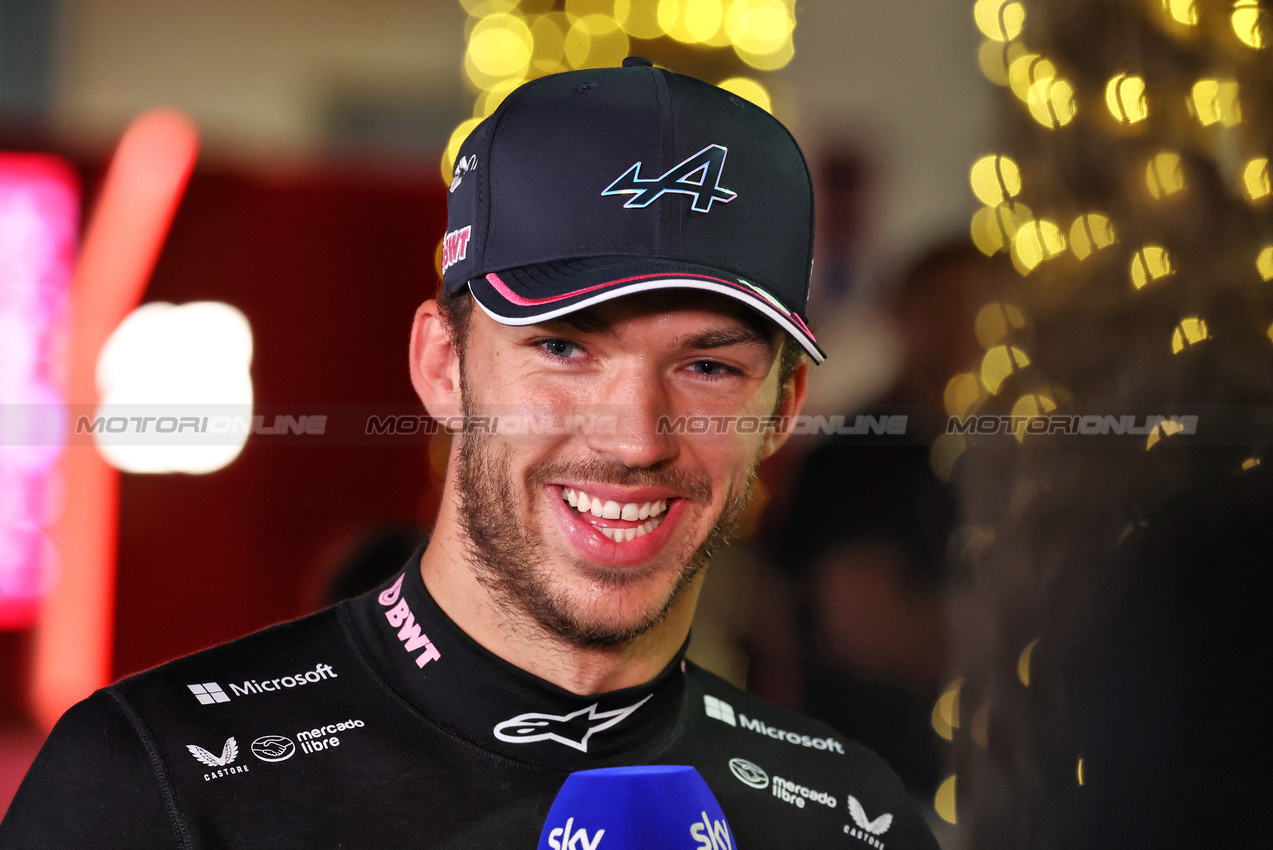 GP BAHRAIN, Pierre Gasly (FRA) Alpine F1 Team.

12.04.2025. Formula 1 World Championship, Rd 4, Bahrain Grand Prix, Sakhir, Bahrain, Qualifiche Day.

- www.xpbimages.com, EMail: requests@xpbimages.com © Copyright: Moy / XPB Images