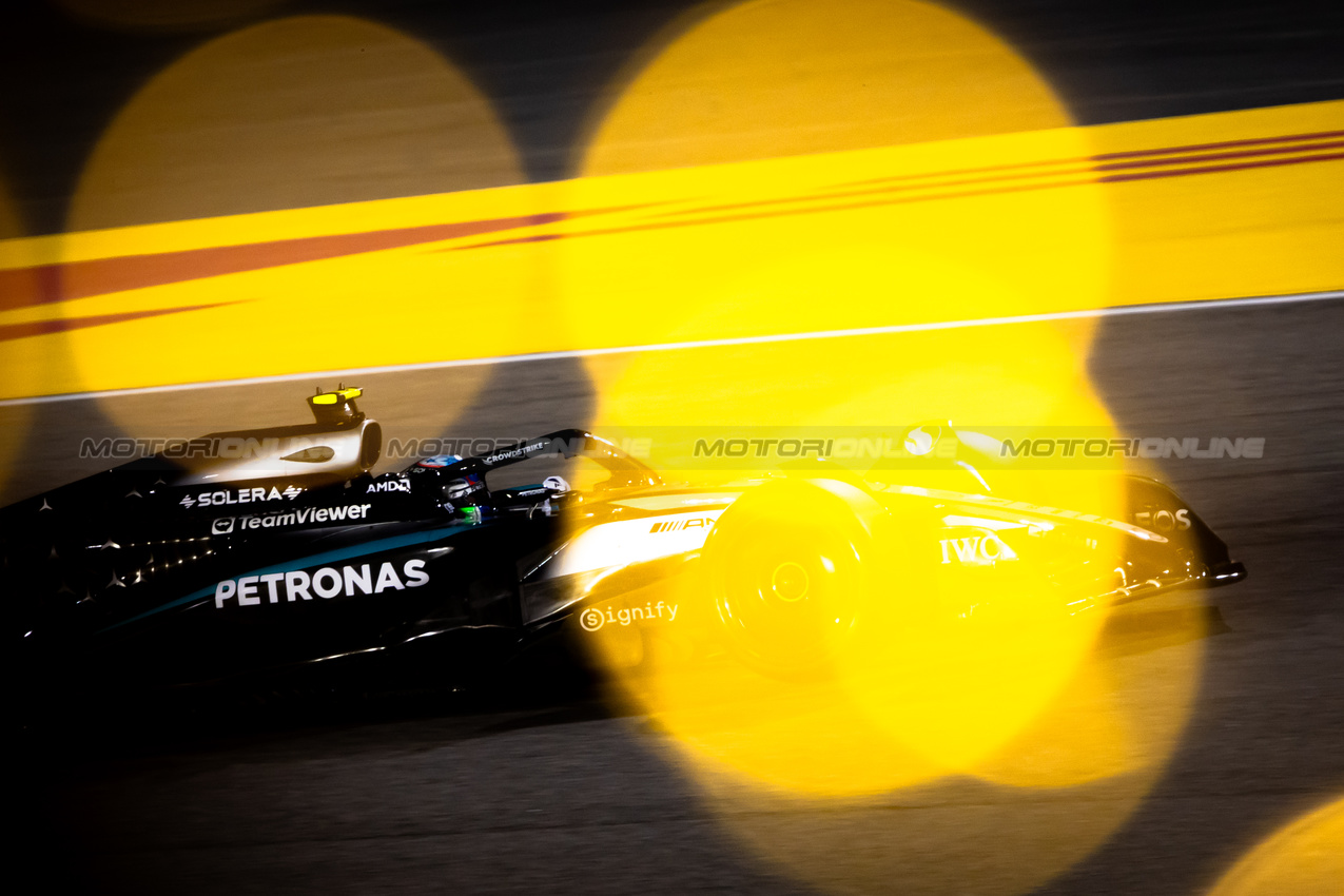 GP BAHRAIN, Andrea Kimi Antonelli (ITA) Mercedes AMG F1 W16.

12.04.2025. Formula 1 World Championship, Rd 4, Bahrain Grand Prix, Sakhir, Bahrain, Qualifiche Day.

- www.xpbimages.com, EMail: requests@xpbimages.com © Copyright: Bearne / XPB Images