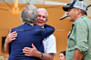GP BAHRAIN, (L to R): Luca di Montezemolo (ITA) with Dr Helmut Marko (AUT) Red Bull Motorsport Consultant e Gerhard Berger (AUT).

12.04.2025. Formula 1 World Championship, Rd 4, Bahrain Grand Prix, Sakhir, Bahrain, Qualifiche Day.

- www.xpbimages.com, EMail: requests@xpbimages.com © Copyright: Moy / XPB Images