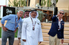 GP BAHRAIN, Crown Prince Shaikh Salman bin Isa Hamad Al Khalifa (BRN) with his personal assistant (Left) e Stefano Domenicali (ITA) Formula One President e CEO (Right).

12.04.2025. Formula 1 World Championship, Rd 4, Bahrain Grand Prix, Sakhir, Bahrain, Qualifiche Day.

- www.xpbimages.com, EMail: requests@xpbimages.com © Copyright: Moy / XPB Images