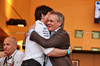 GP BAHRAIN, Toto Wolff (GER) Mercedes AMG F1 Shareholder e Executive Director (Left).

12.04.2025. Formula 1 World Championship, Rd 4, Bahrain Grand Prix, Sakhir, Bahrain, Qualifiche Day.

- www.xpbimages.com, EMail: requests@xpbimages.com © Copyright: Moy / XPB Images