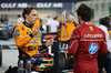 GP BAHRAIN, Oscar Piastri (AUS), McLaren e Charles Leclerc (FRA), Ferrari 
12.04.2025. Formula 1 World Championship, Rd 4, Bahrain Grand Prix, Sakhir, Bahrain, Qualifiche Day.
- www.xpbimages.com, EMail: requests@xpbimages.com © Copyright: Charniaux / XPB Images